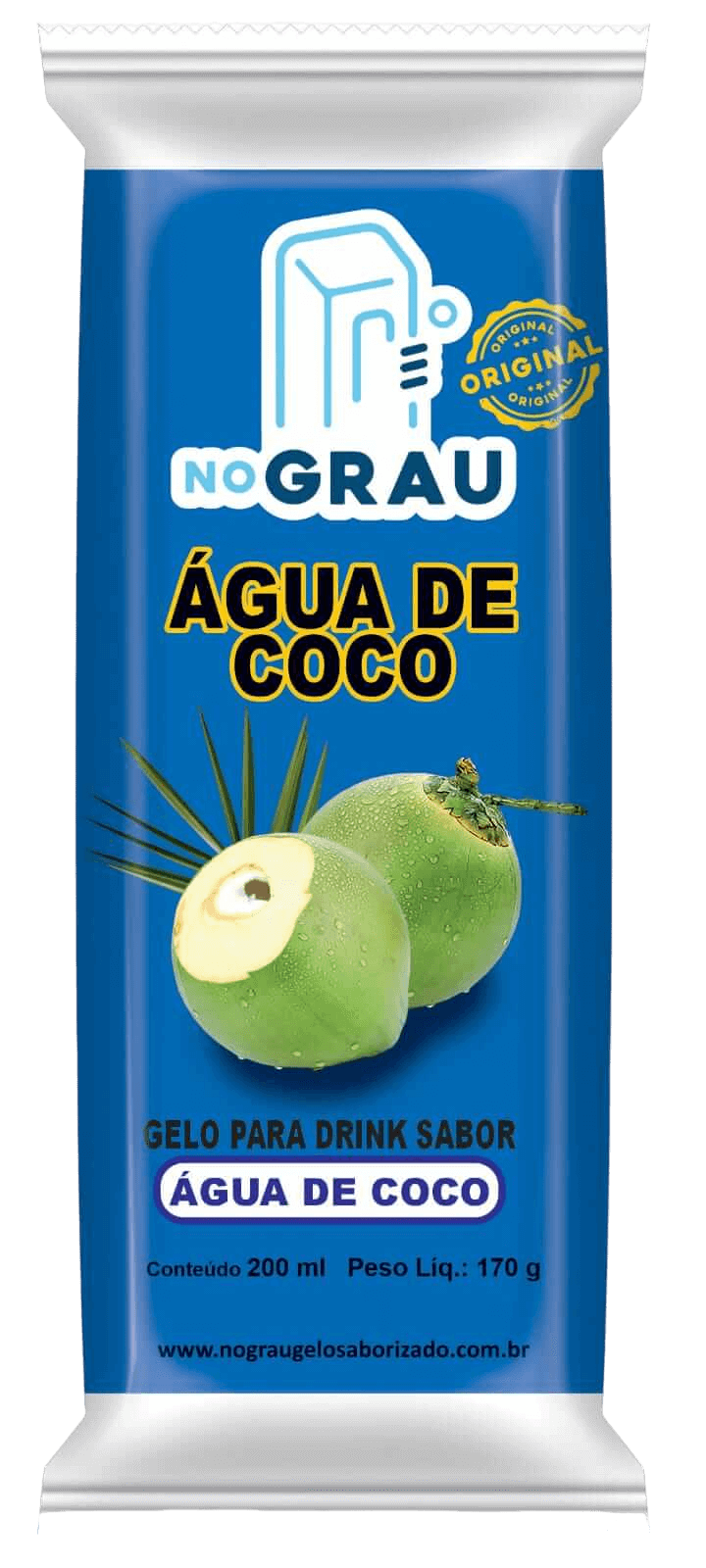 Gelo Saborizado Água de Coco - No Grau