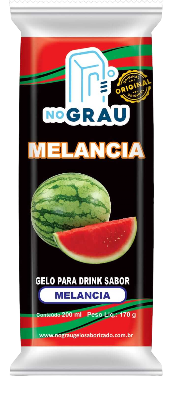 Gelo Coco Leve Sabor Melancia 200ml